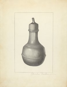 Biberon en étain - Charles Cullen