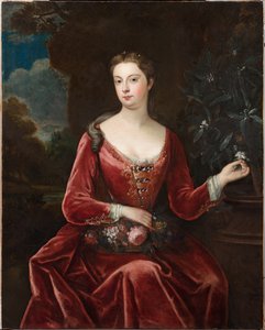 Portrait de Mary Thynne, Lady Brooke (peinture à l