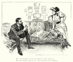 Les hommes sont des héros - moins de la moitié sont célibataires