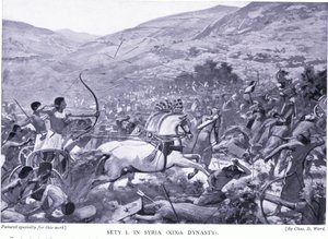 Sety I en Syrie (XIXe dynastie), c.1920