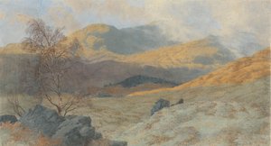 Givre, matin brumeux : Glen Lyon