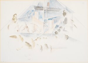 Bermudes, mâts et feuillage - Charles Demuth