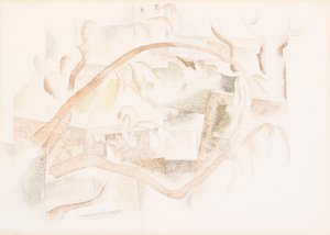 Bermudes : Toits à travers les arbres - Charles Demuth
