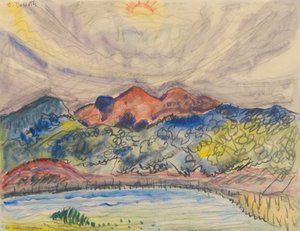 Paysage précoce, 1914