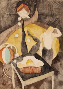 Au Vaudeville : Deux acrobates-jongleurs - Charles Demuth