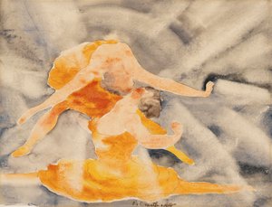 Deux femmes acrobates, 1916