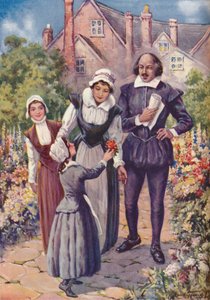 William Shakespeare - Une délicate fleur pour le roi des poètes, vers 1925