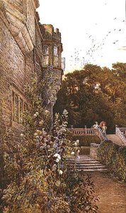 Sur la terrasse, Haddon Hall - Charles Earle