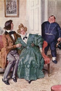 Illustration pour Les Papiers de Pickwick par Charles Dickens