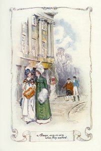 Toujours bras dessus bras dessous quand ils marchaient, 1907