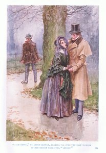 Je pars, dit-il lentement, regardant loin dans la profonde merveille de ses yeux sombres et brillants, à l