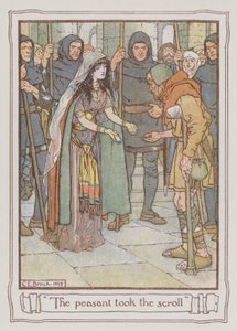 Illustration pour Ivanhoé de Sir Walter Scott - Charles Edmund Brock