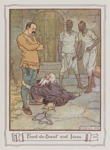 Illustration pour Ivanhoé de Sir Walter Scott - Charles Edmund Brock