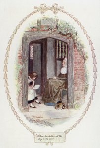 Quand les devoirs de la journée étaient terminés - Charles Edmund Brock