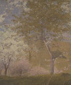 Vergers sur la Seine près de Vétheuil