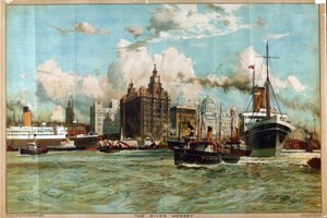 La rivière Mersey, de la série 