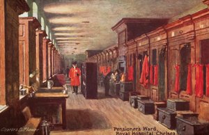 Salle des pensionnaires, Hôpital Royal, Chelsea