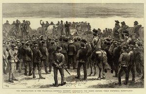 Les négociations au Transvaal, le général Joubert s