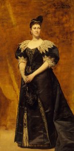 Mme William Astor Caroline Webster Schermerhorn, 1831-1908, 1890 - Charles Emile Auguste Carolus Duran
