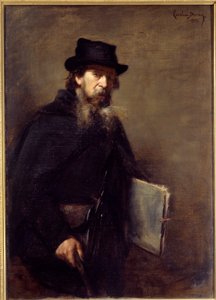 Le vieux lithographe - Charles Emile Auguste Carolus Duran