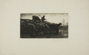 Troupeau de vaches à l