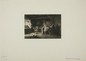 La boutique du maréchal-ferrant
