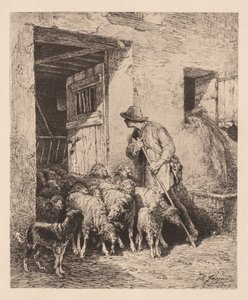 La sortie du troupeau, 1876