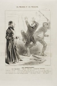 Les homéopathes : Deuxième traitement (planche 5) - Charles Emile Jacque