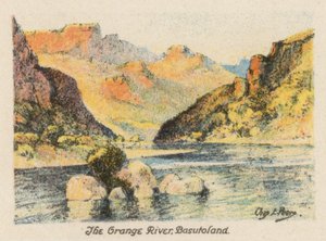 Afrique du Sud : La rivière Orange, Basutoland