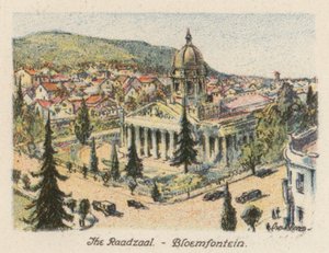 Afrique du Sud : Le Raadzaal, Bloemfontein