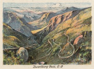 Afrique du Sud : Zwartberg Pass, CP - Charles Ernest Peers