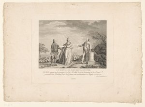 Retour de Jacques Necker, 1788 - Charles Etienne Gaucher