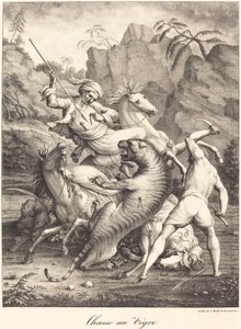 Chasse au tigre
