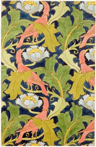 Conception pour lin imprimé, imprimé par G.O. et J.Baker, c.1893
