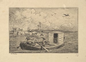 Appel au rivage - Charles Francois Daubigny