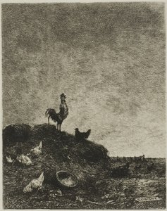 Aube (La corneille du coq)