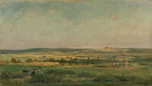 Récolte de céréales - Charles Francois Daubigny