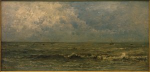 La mer, temps gris