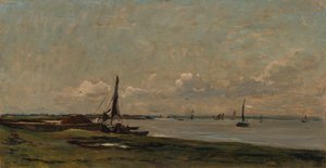 Embouchure de la Tamise - Charles Francois Daubigny