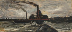 Bateau fluvial, c.1860