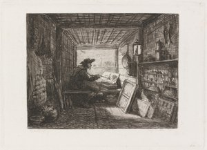 Studio sur le bateau (Le Bateau-atelier)