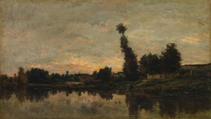 Coucher de Soleil sur la Rivière Oise