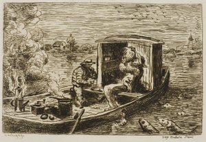 Avaler (Repas sur le bateau)