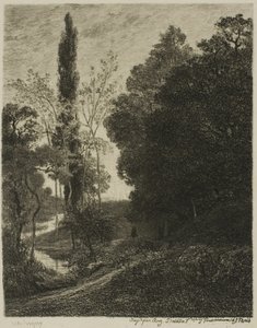 Les Rives du Cousin - Charles Francois Daubigny