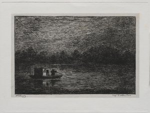 Le Voyage en Bateau : Voyage de Nuit ou Pêche au Filet (deuxième version)