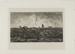 La Pluie - Charles Francois Daubigny