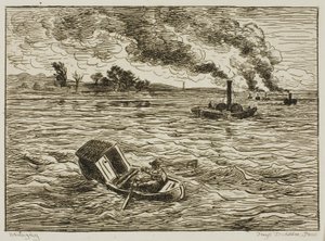 Les bateaux à vapeur (Port brumeux)