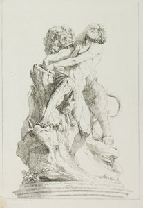 Milo de Croton - Charles Francois Hutin