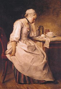 Jeune femme endormie