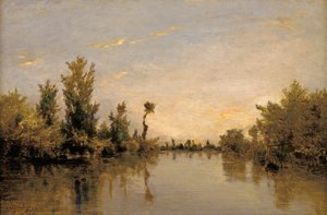 Rives de la Seine - Charles Francois Daubigny